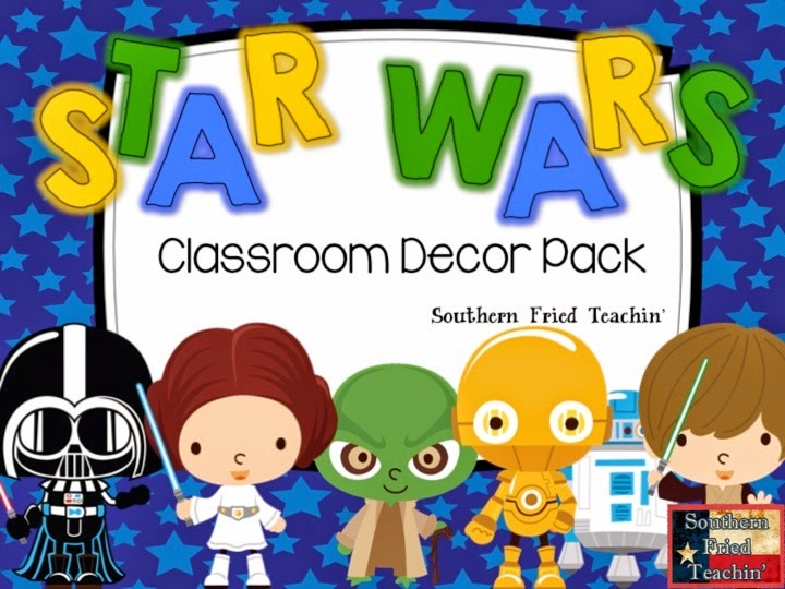 Southern Fried Teachin Star Wars Classroom Decor Pack