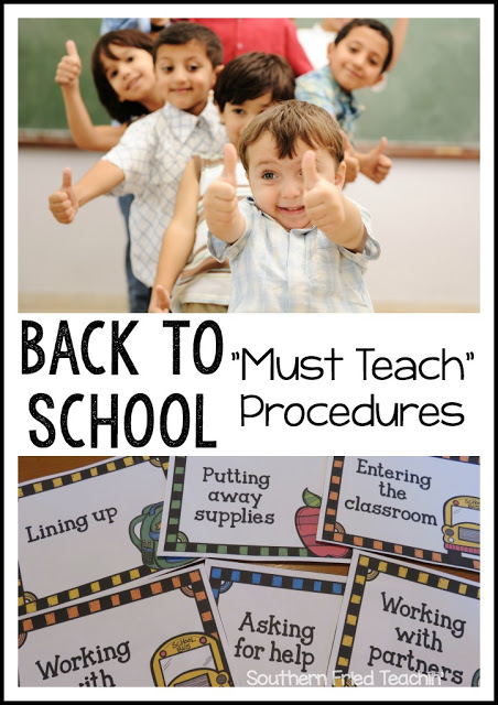 back to school procedures classroom ideas classroom management behavior