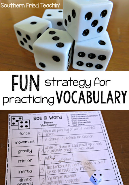 vocab games ideas