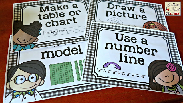 How can problem solving posters help your students succeed in math? These posters are great for showing your students different ways to solve a math problem. 