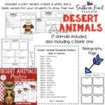 BUNDLE Animals Research Project Posters - Southern Fried Teachin'