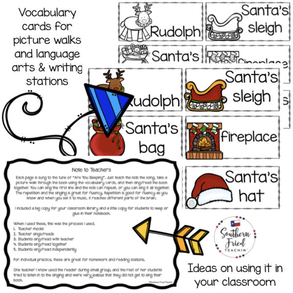 This Christmas Early Reader is super unique to other readers...you not only read each page, you sing it to "Where Is Thumbkin?". Students love them! Also a FUN way to practice reading, increase fluency through singing and repetition, and improve vocabulary.