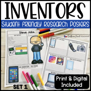 Student friendly research projects on inventors and their inventions