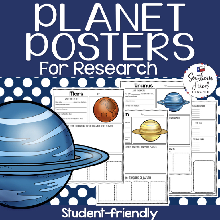 8th grade planet research project