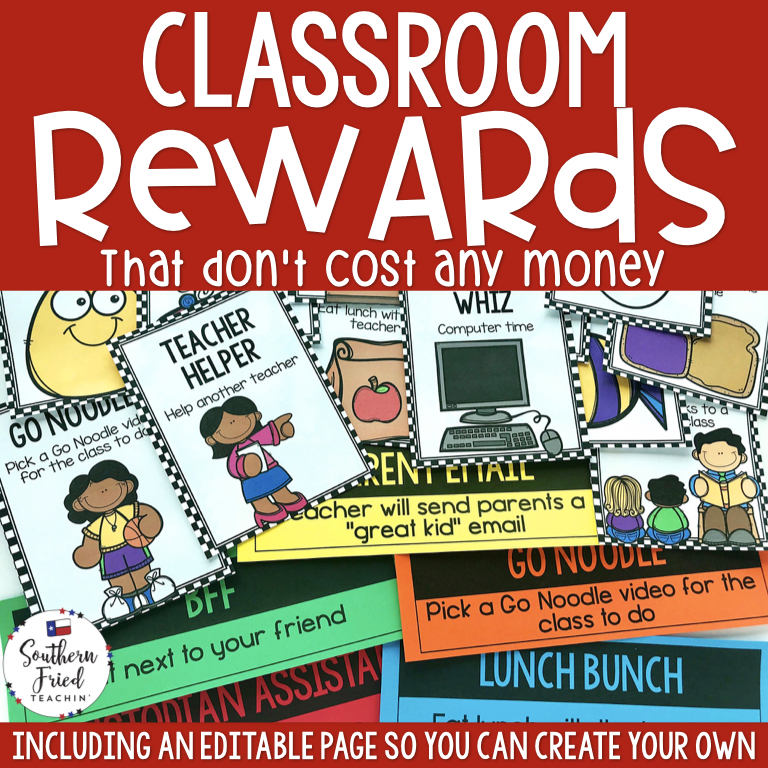 Fun & motivating classroom rewards that don't lose a dime? YES please!