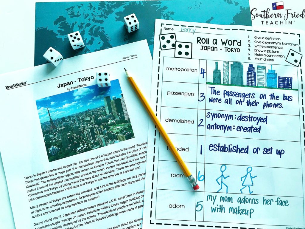 Looking for some fun and engaging vocabulary activities that can be used in ANY grade and ANY subject? Here is a collection of TEN vocabulary activities that you can use in your classroom today!