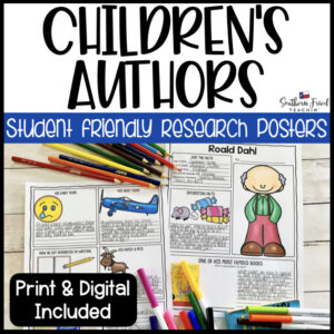 Student friendly research projects on children's authors