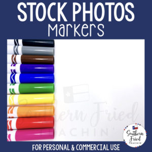 Jazz up your blog posts, social media, and cover photos with this bright and cheery, eye-catching stock photo of colorful rainbow markers!