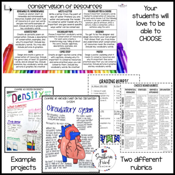Are you looking for a way to bring differentiation, creativity, and student choice to your science curriculum? These Science Choice Boards are just what you're looking for! Your students will LOVE to be able to choose how they show what they've learned.
