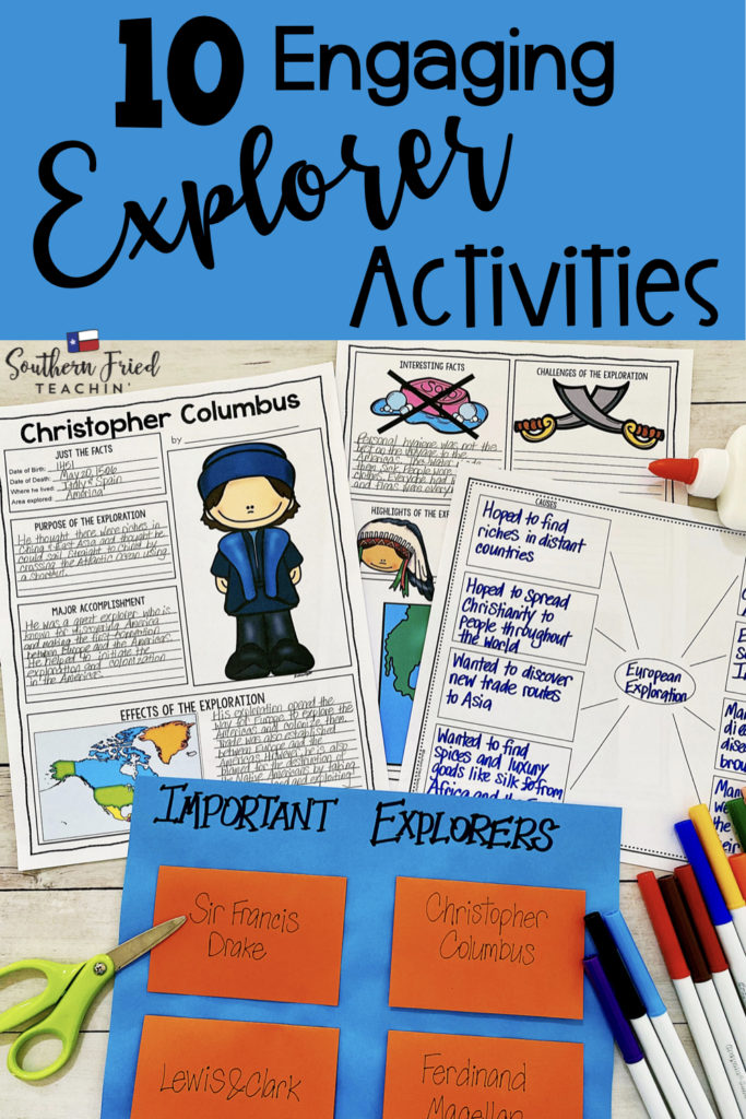 Check out these 10 engaging activities for your explorer unit! 