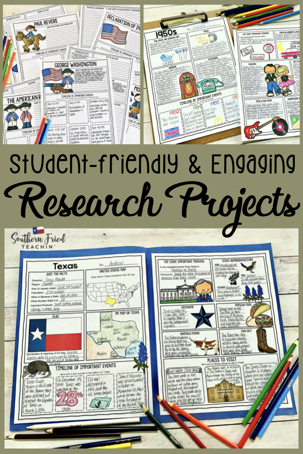 Can research actually be fun and engaging for kids? You bet! These Research Project Posters are super student friendly and help guide your students in what exactly to research. And they are perfect for students to display their research!