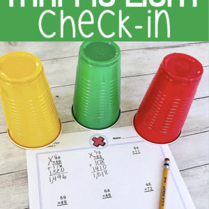 The traffic light check-in system is a simple and visual way for students to assess and become more aware of their learning. And it's easy to implement!