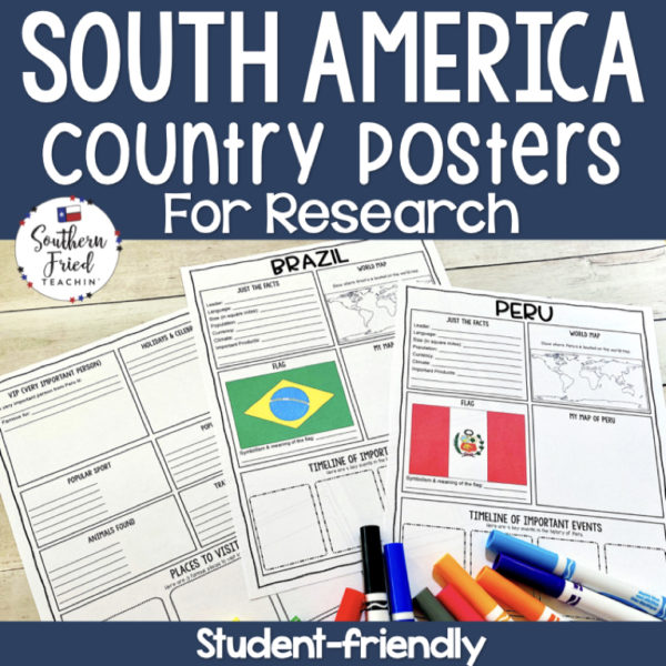 south america country research project