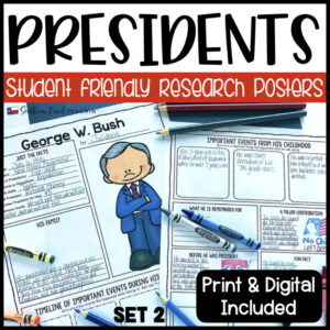 Student friendly research projects on US Presidents